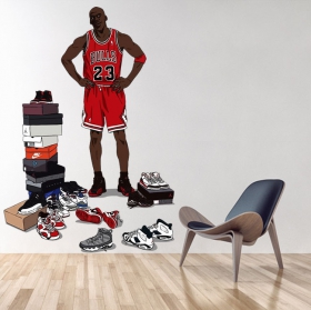 Vinilos y pegatinas michael jordan