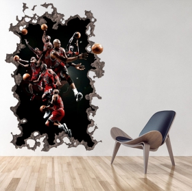 Vinilos y pegatinas michael jordan 3d