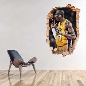 Vinilos y pegatinas kobe bryant nba 3d