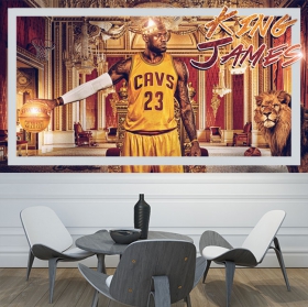 Fotomural o póster lebron james