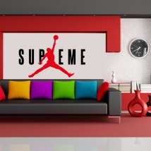 Vinilos y pegatinas michael jordan supreme