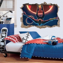 Vinilos decorativos 3d spider-man no way home