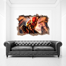 Vinilos y pegatinas efecto 3d spider-man no way home