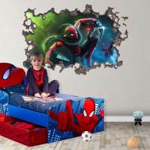 Vinilos y pegatinas 3d spider-man no way home