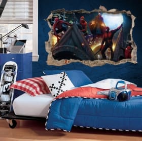 Vinilos y pegatinas agujero pared 3d spider-man no way home