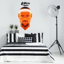 Vinilos baloncesto lebron james