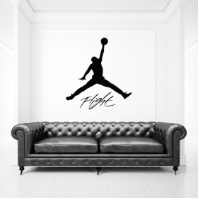 Vinilos y pegatinas jugador baloncesto michael jordan
