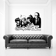 Vinilos y pegatinas gorillaz
