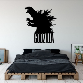 Vinilos decorativos y pegatinas godzilla