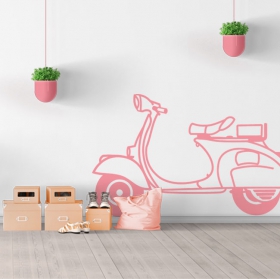 Vinilos decorativos y pegatinas trazos florales