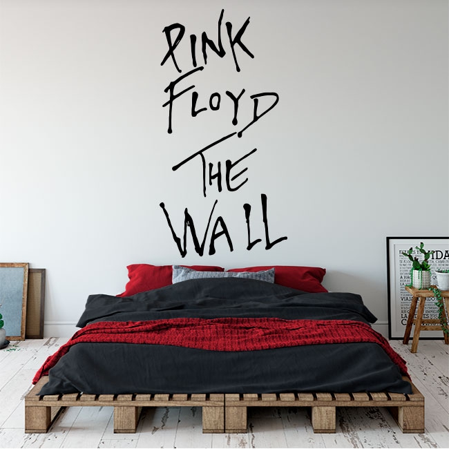 🥇 Vinilos decorativos pegatinas pink floyd the wall 🥇