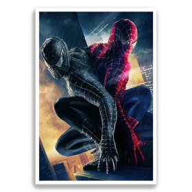 Póster o lámina papel fotográfico spider-man