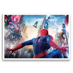 Láminas decorativas o pósters papel fotográfico spider-man