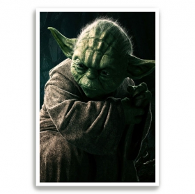 Pósters o láminas decorativas yoda star wars