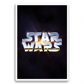 Pósters o láminas impresas star wars