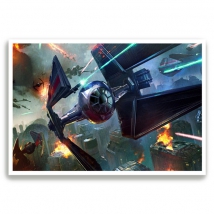 Pósters o láminas decorativas naves star wars
