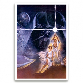 Láminas impresas o pósters de star wars