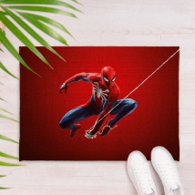 Alfombra personalizada spider man miles morales (medidas 70 x 50 cm)