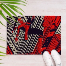 🥇 Felpudo o alfombra personalizada spider-man miles morales 🥇