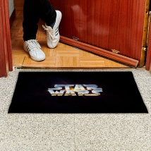 Alfombra impresa logo star wars
