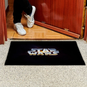 Alfombra impresa logo star wars