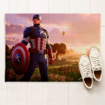 Alfombras fortnite capitán américa