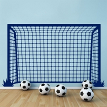 Vinilos decorativos y pegatinas portería fútbol