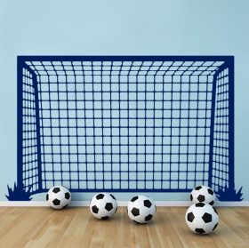 Vinilos decorativos y pegatinas portería fútbol