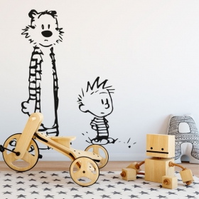 Vinilos decorativos y pegatinas calvin and hobbes