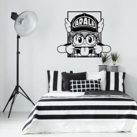 Vinilos decorativos y pegatinas arale norimaki