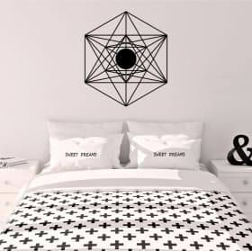 Vinilos y pegatinas diseño geométrico
