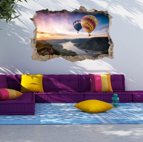Vinilos 3d vuelo globos mae ping tailandia