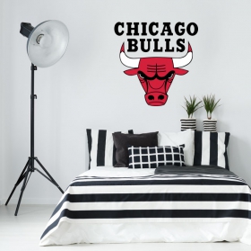 Vinilos decorativos y pegatinas escudo chicago bulls