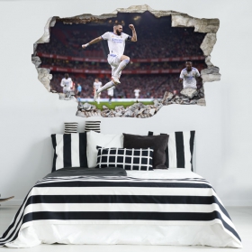 Vinilos 3d karim benzema real madrid