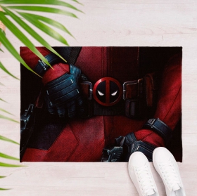 Felpudo impreso marvel deadpool