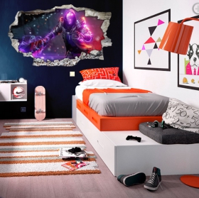 Vinilos decorativos 3d tinkerer spider-man miles morales