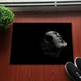 Felpudo impreso star wars estrella de la muerte