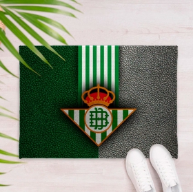Felpudos o alfombras impresas real betis balompié