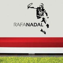 Vinilos y pegatinas tenis rafa nadal