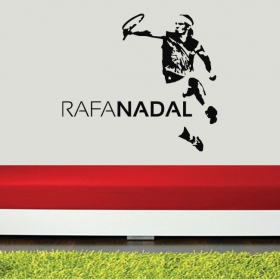 Vinilos y pegatinas tenis rafa nadal