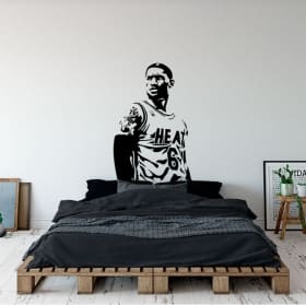 Vinilos decorativos basketball lebron james
