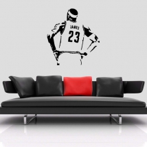 Vinilos y pegatinas baloncesto nba lebron james