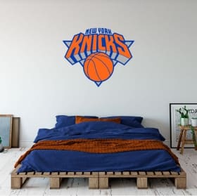 Vinilos decorativos baloncesto nba escudo new york knicks