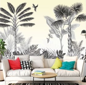 Fotomurales de vinilos selva tropical