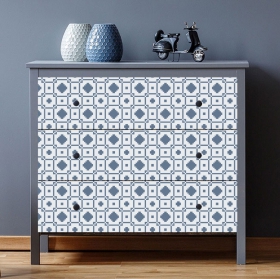 Vinilos para decorar cómodas o cajoneras estilo nórdico