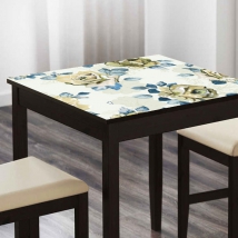 Vinilos flores para decorar mesas