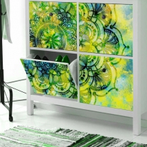 Vinilos mandalas para decorar muebles y armarios