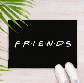 Alfombra o felpudo friends