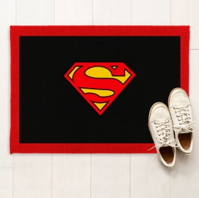 Alfombra o felpudo superman logo