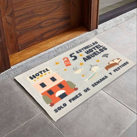 Alfombra o felpudo hotel abuelos